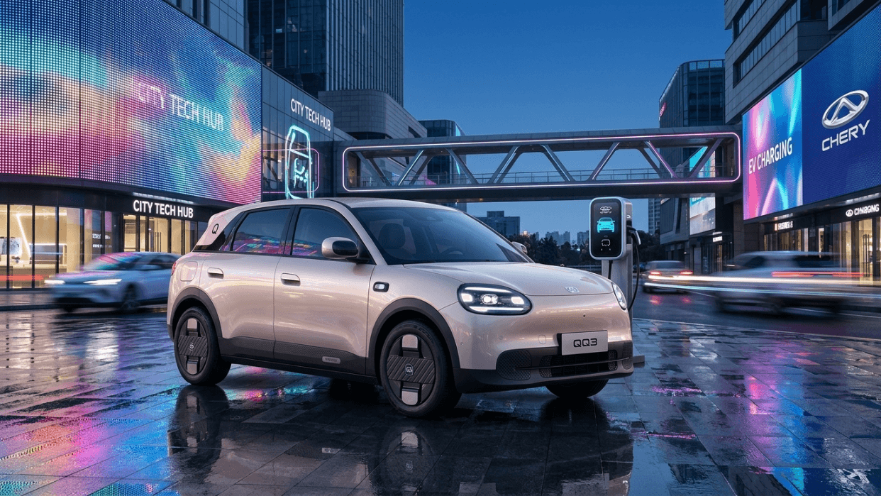 Chery QQ3 EV Confirmed for Pakistan: 44kWh Battery, 350km Range, Rs 2.4M Price